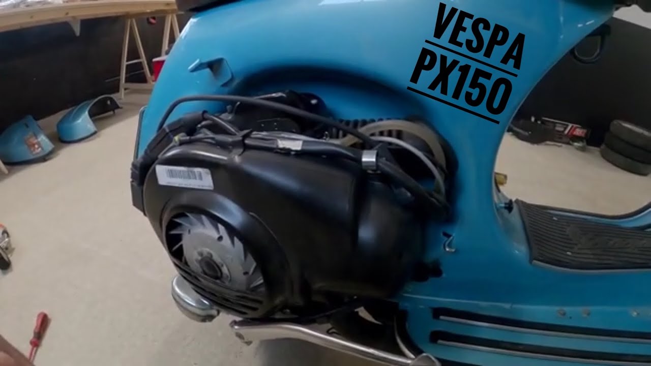 Installing a DR177 kit on a Vespa px