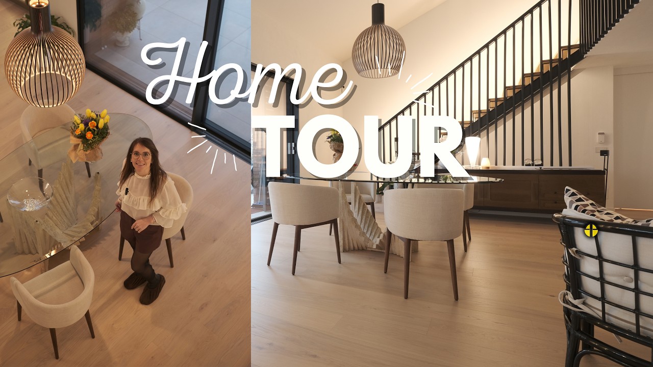 Home Tour: una casa elegante tra open space, bagno wellness e superfici