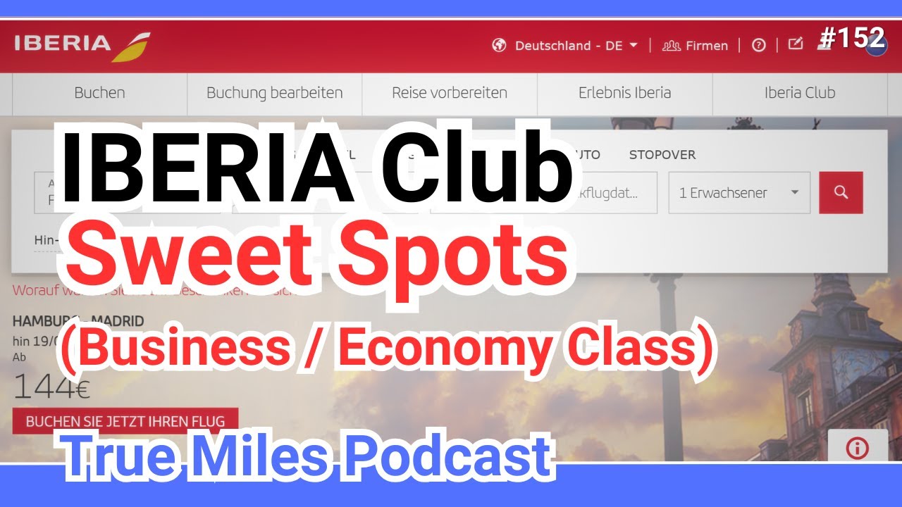 Iberia Club Sweet Spots: die besten Flüge mit Avios