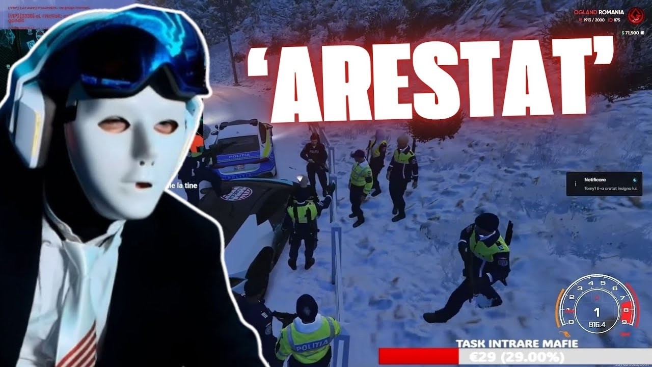 DON STEFANOS FACE JOB ILEGAL PE OGLAND SI ESTE PRINS DE POLITIE?!