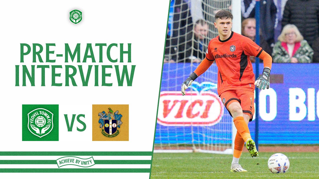 Pre-Match | Jed Ward | Sutton United