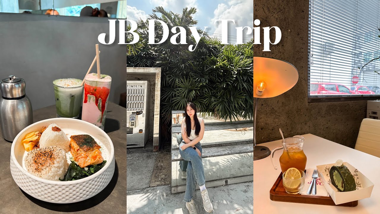 Day Trip to Johor Bahru from Singapore 🇲🇾✨ | usual food spots & explore new food spots