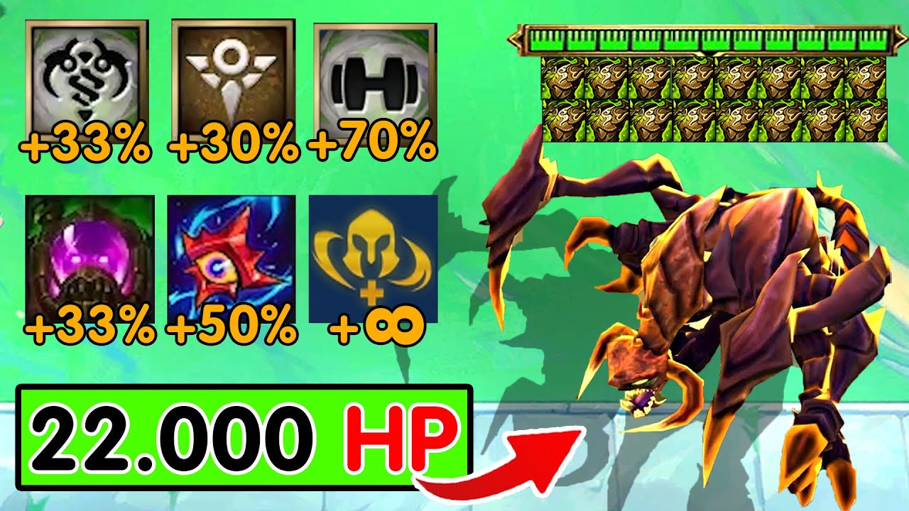 *World Reacord* 22.000 Hp for Cho'Gath... ??? + Infinite Health !!!