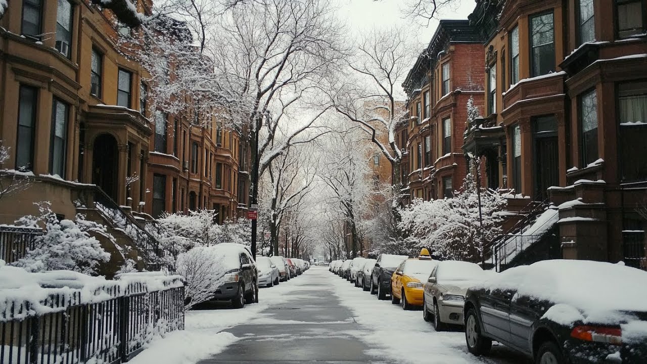 Snowy Walk in Harlem's Strivers' Row (Soundtrack)