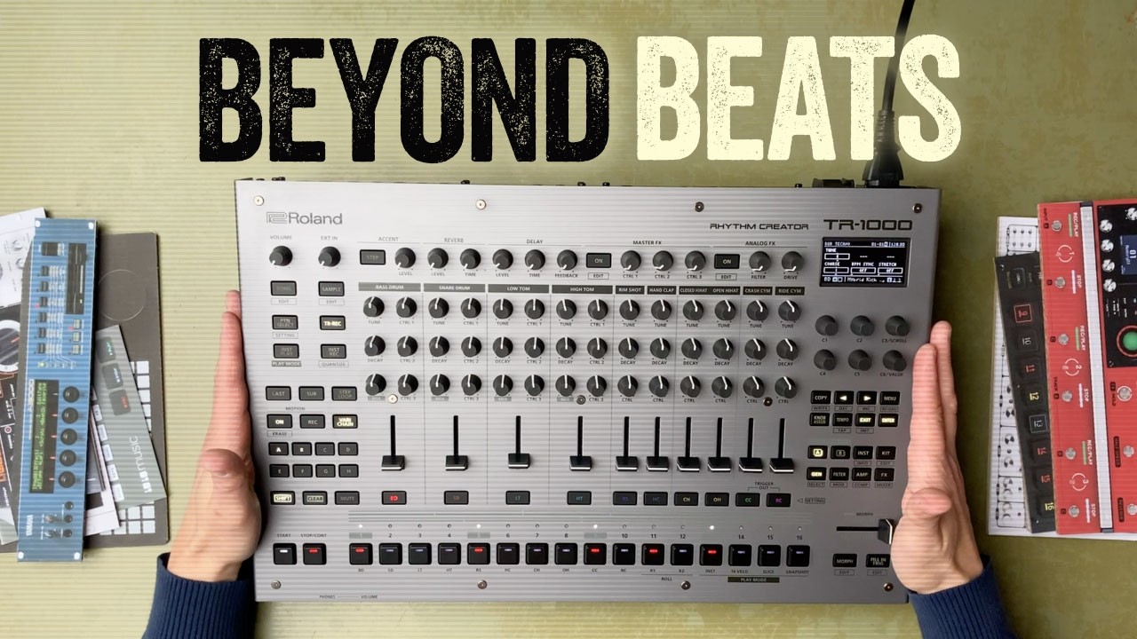 Roland TR-1000: Мой 30-летний путь и план на 3 месяца.