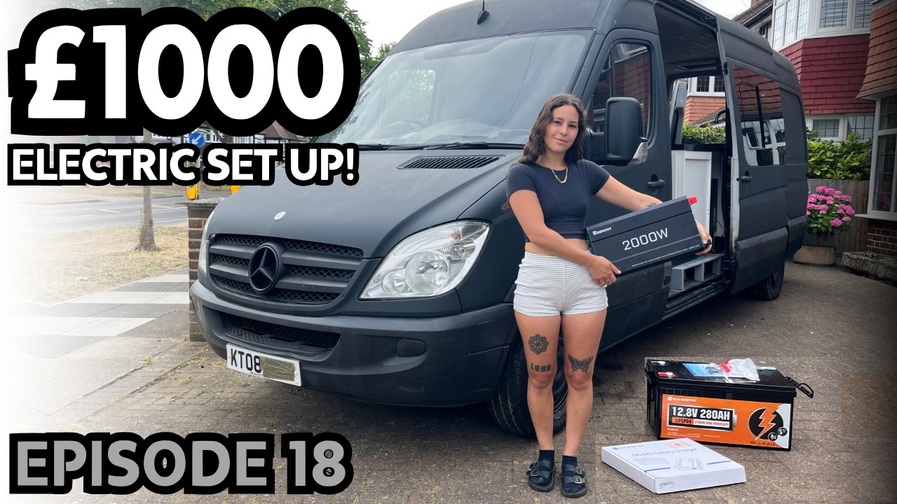BUDGET VAN CONVERSION - EASY ELECTRICS INSTALL