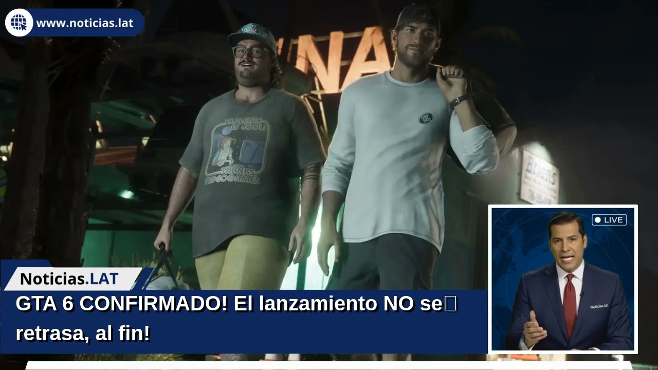 ¡GTA 6 CONFIRMADO! El lanzamiento NO se retrasa, ¡al fin!