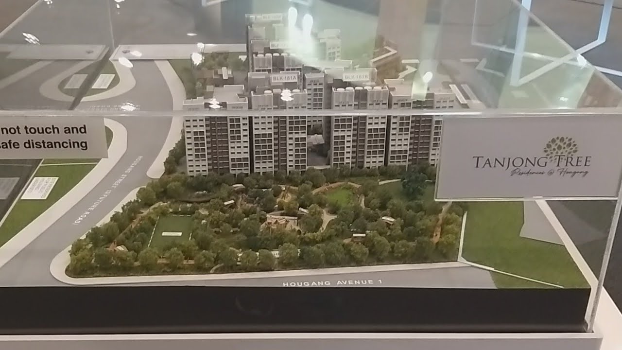 Tanjong Tree Residence @ Hougang November 2021 BTO 3D Model
