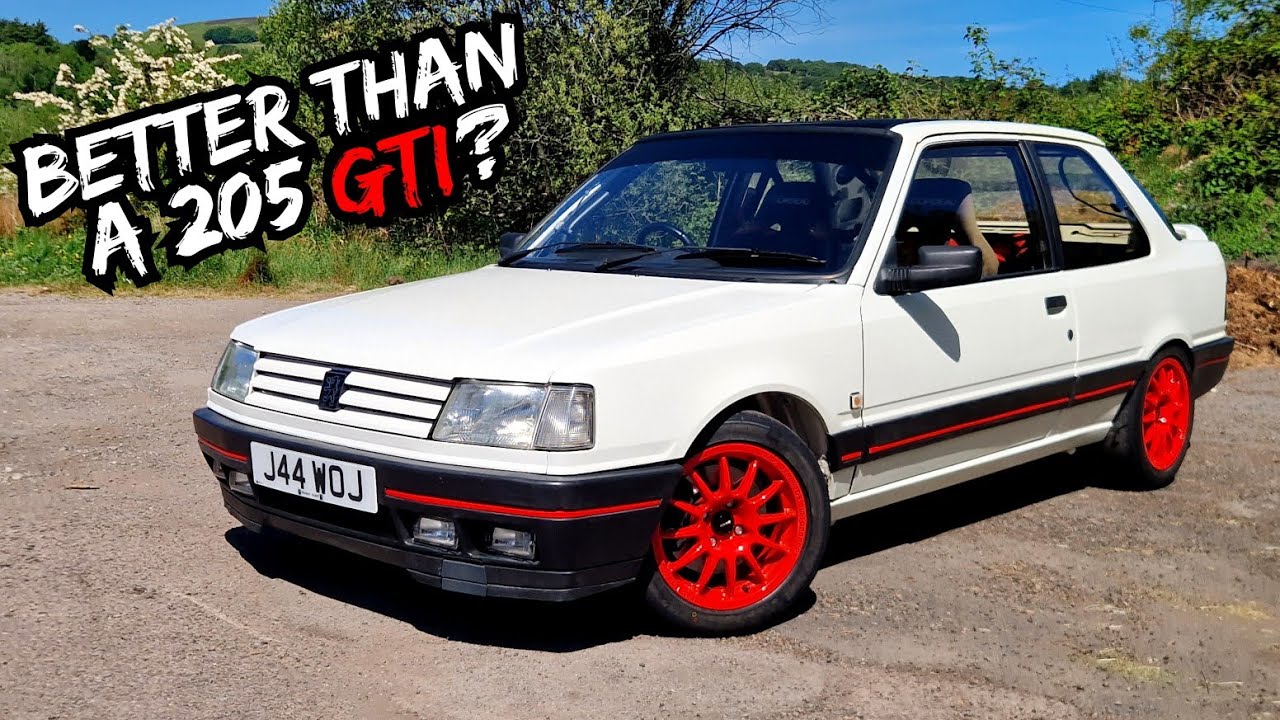 Is The Peugeot 309 GTi BETTER Than A 205 GTi? *INCREDIBLE SOUND*