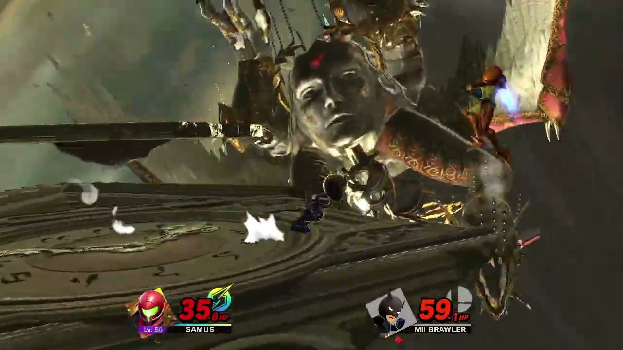 Super Smash Bros. Ultimate: Samus Aran VS. Batman