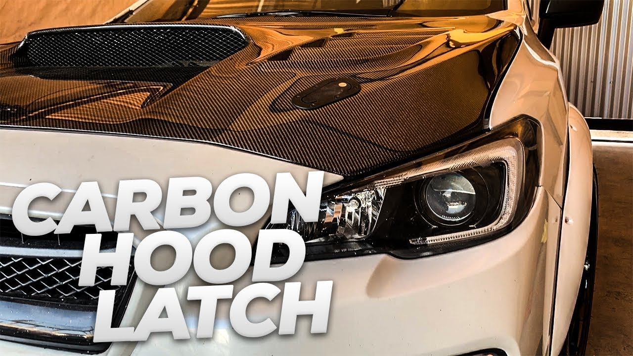 WRX AeroCatch Hood Latch Install