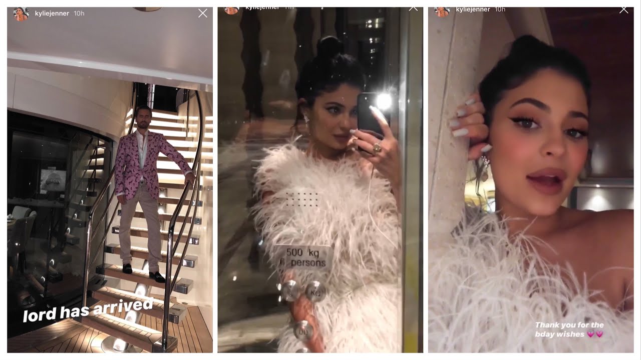 Kylie Jenner’s 22nd Birthday!! Instagram Story