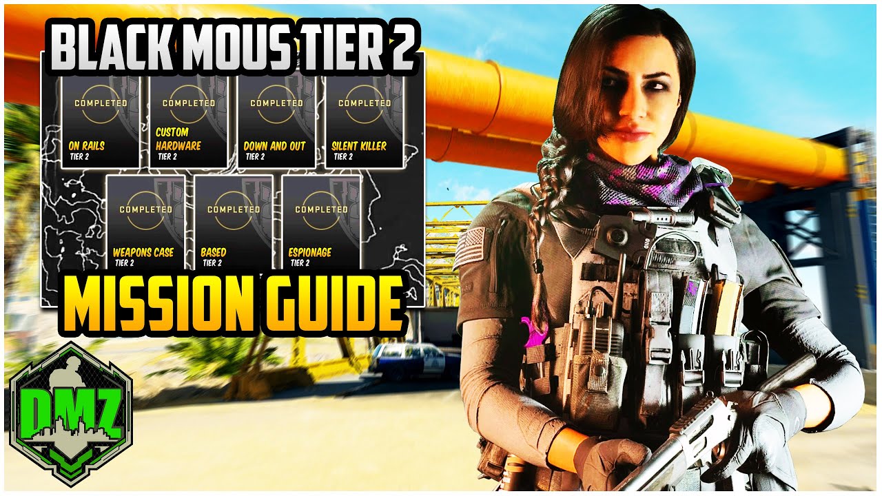 Black Mous Faction Tier 2 Mission Guide For Warzone 2.0 DMZ (DMZ Tips & Tricks)