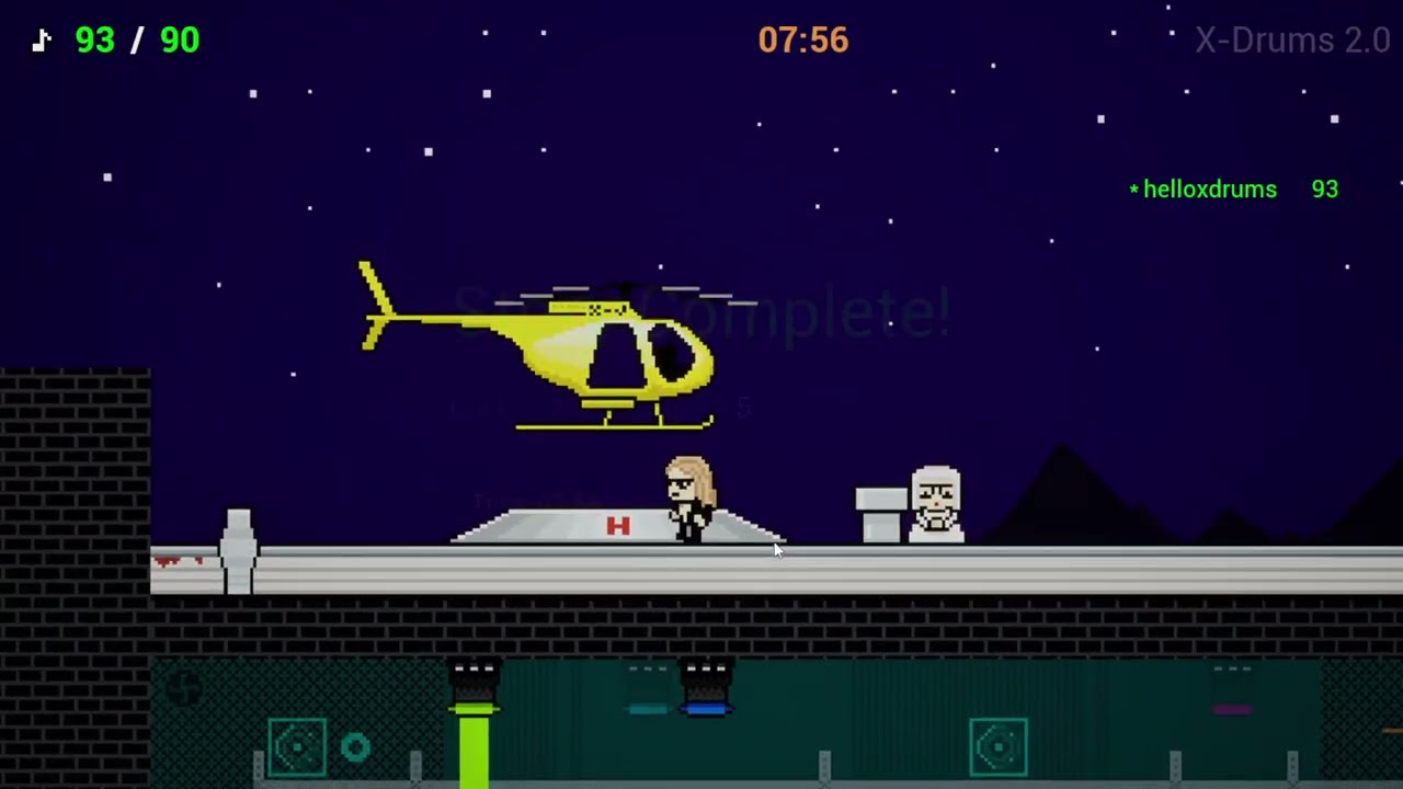 X-Drums 2.0 | Multiplayer Platformer | Story 1 | Complete | 1