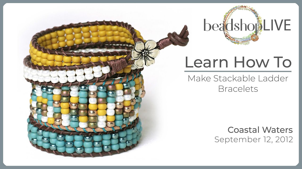 How to Make Stackable Ladder Bracelets