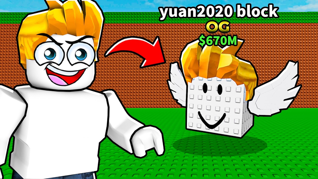 我在ROBLOX裡變成幸運方塊...