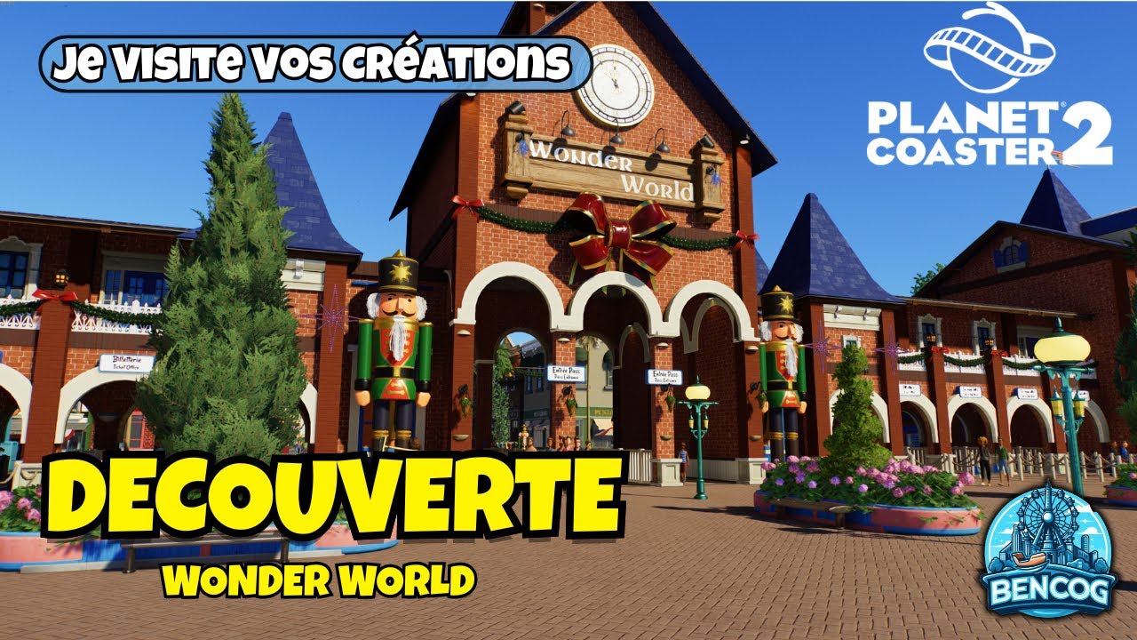 Je Visite Vos Parcs (Série Parc Communautaire) | WONDER WORLD | Planet coaster 2