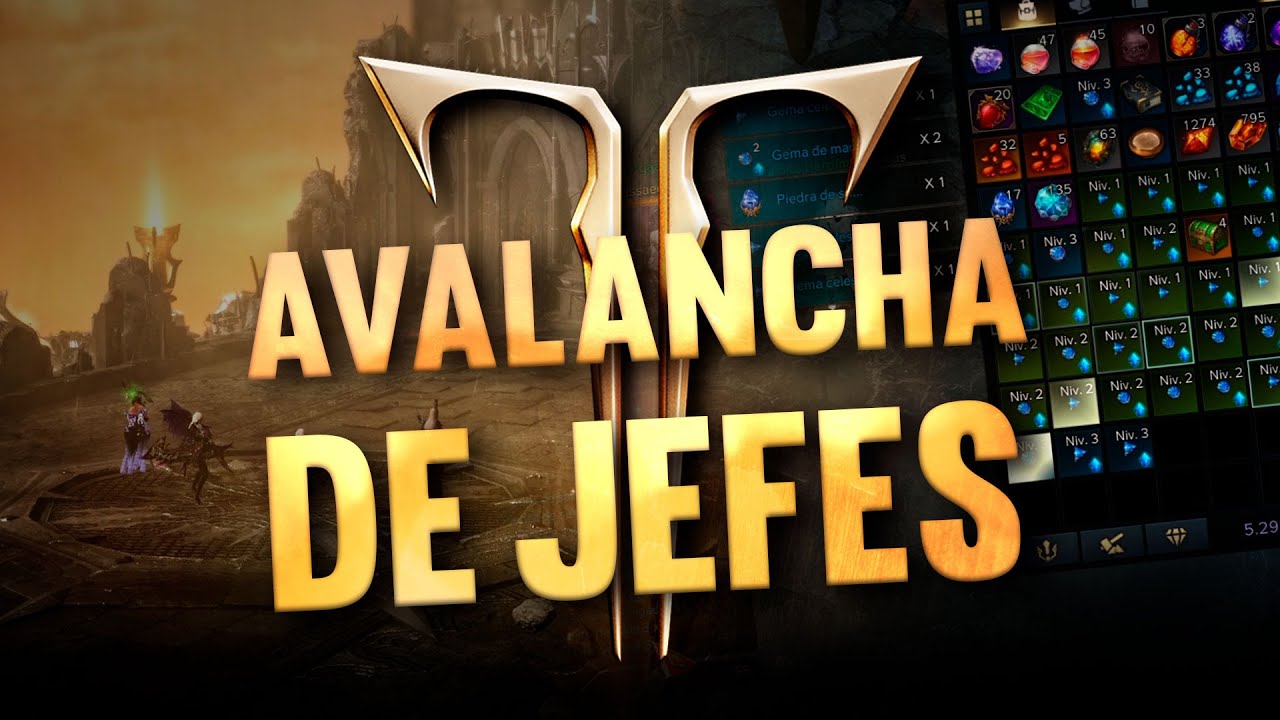 AVALANCHA DE JEFES! De lo mejor para GEMAS y PIEDRAS DE SALTO | LOST ARK