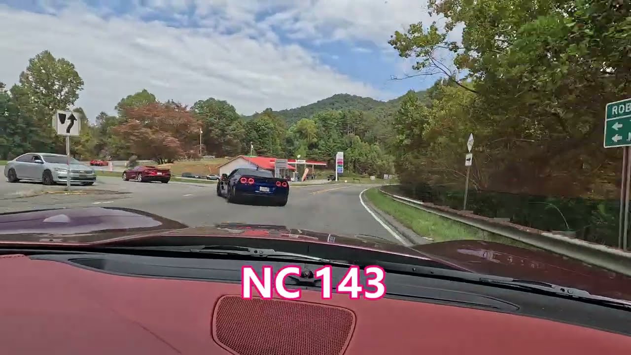 POV Corvettes on NC 143