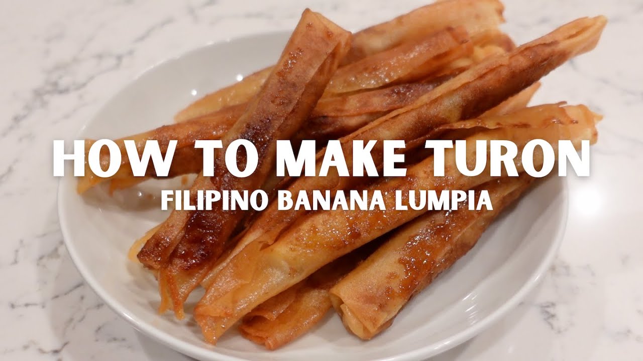 MAKING TURON | filipino banana lumpia