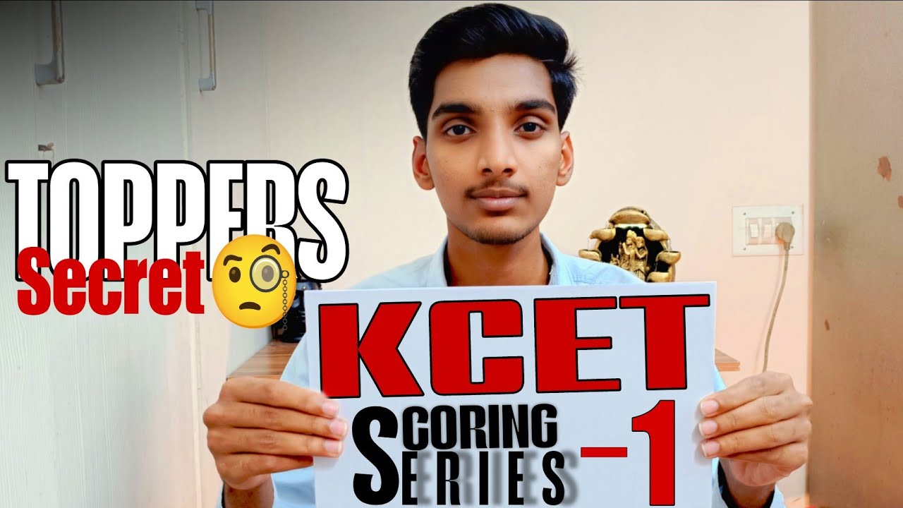 KCET 2026 SCORING SERIES | SCOREING 90+ EASILY 