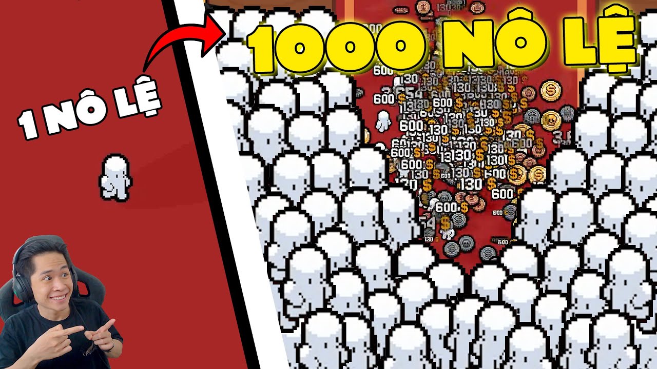 PobbRose 1 NÔ LỆ vs 1000 NÔ LỆ !!! (PobbRose Thánh nô lệ) | Gamblers Table ✔