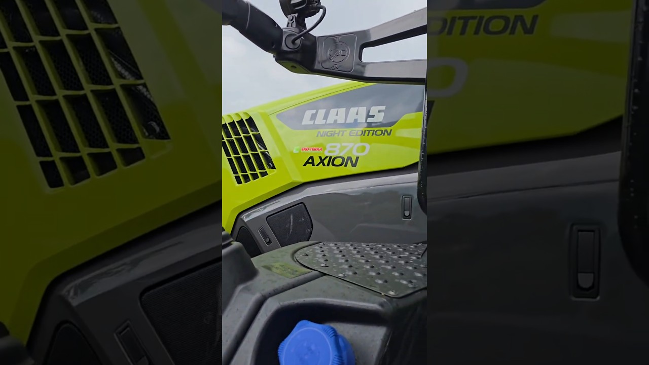 CLAAS Axion 870 Night Edition – New Member of the CroAgroView Team! 