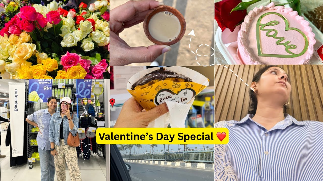 Valentine’s Day Special Vlog ❤️| मुझे आज इतना Special Feel हुआ | Decathlon Shopping 🛍️ Vlog |
