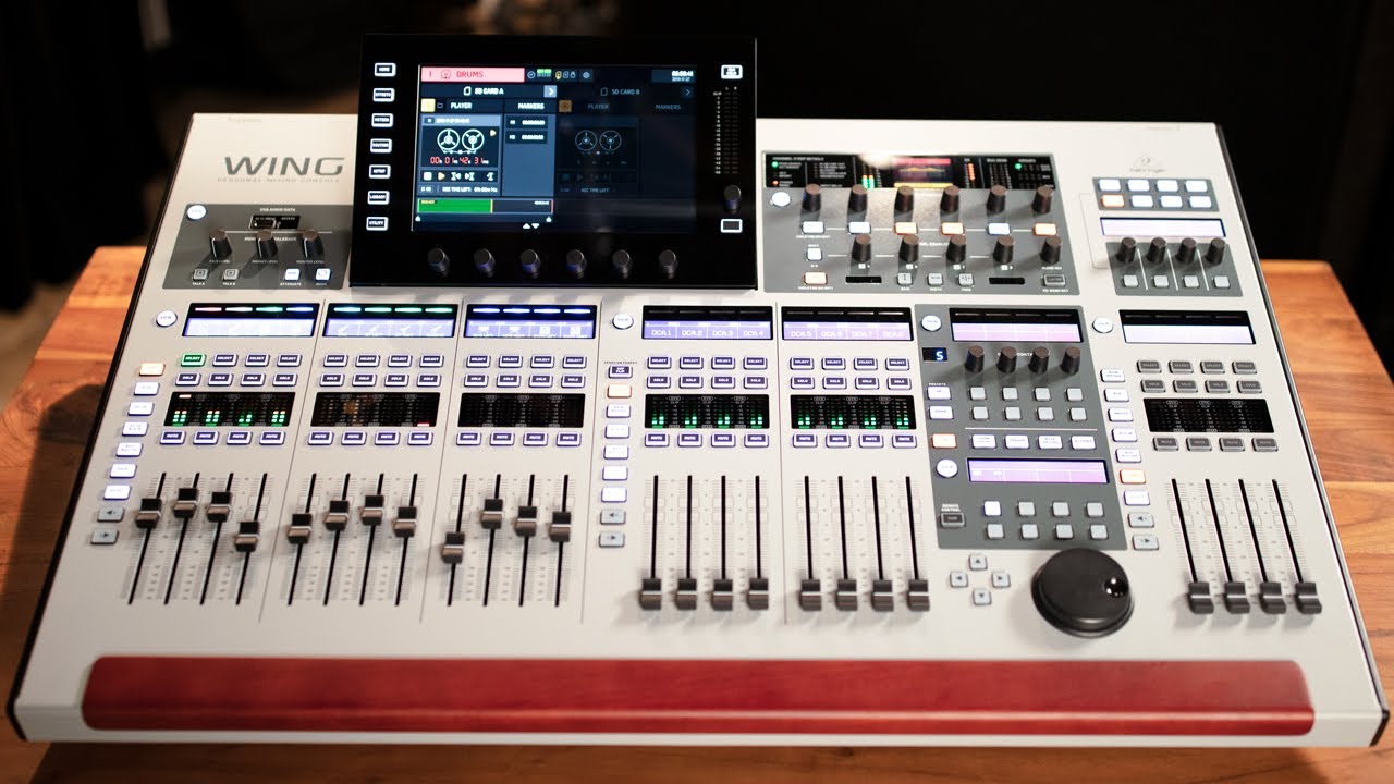 Behringer WING 48-канальный цифровой микшер | Обзор и демонстрация