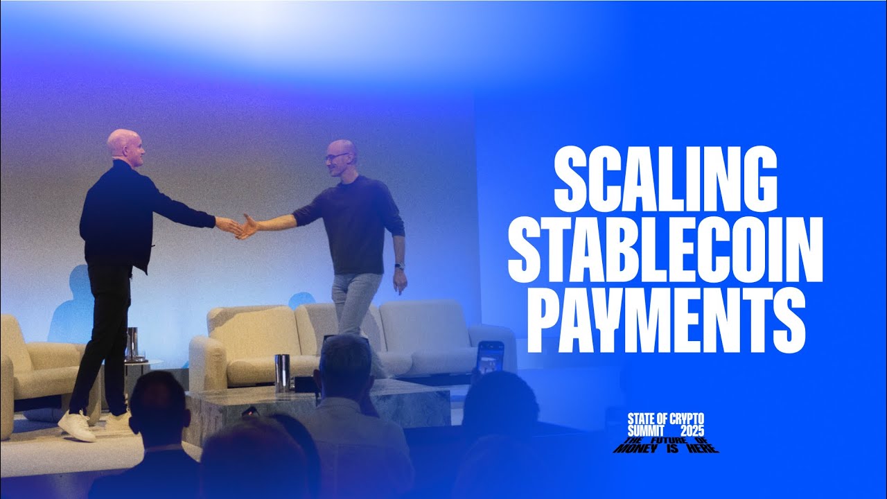 Scaling USDC Payments for Global Commerce | Brian Armstrong & Tobi L&uuml;tke