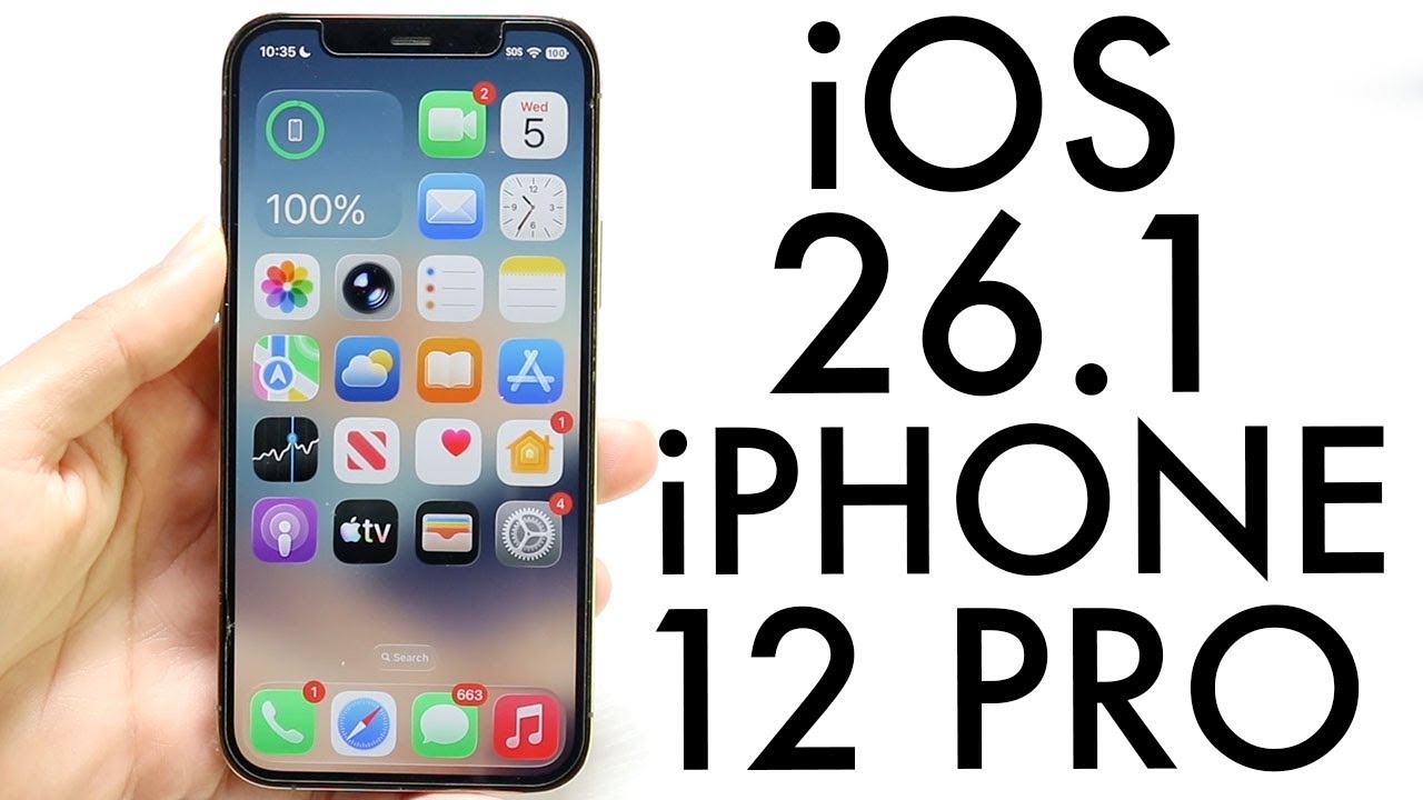 iOS 26.1 ОФИЦИАЛЬНО на iPhone 12 Pro! (Обзор)