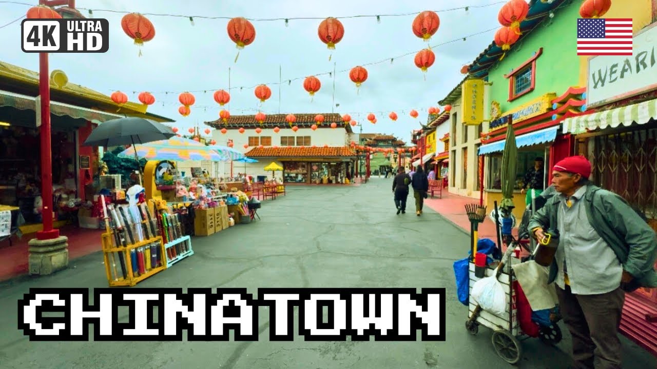 Chinatown, Los Angeles  | Walking Tour 2025 [ 4K ]