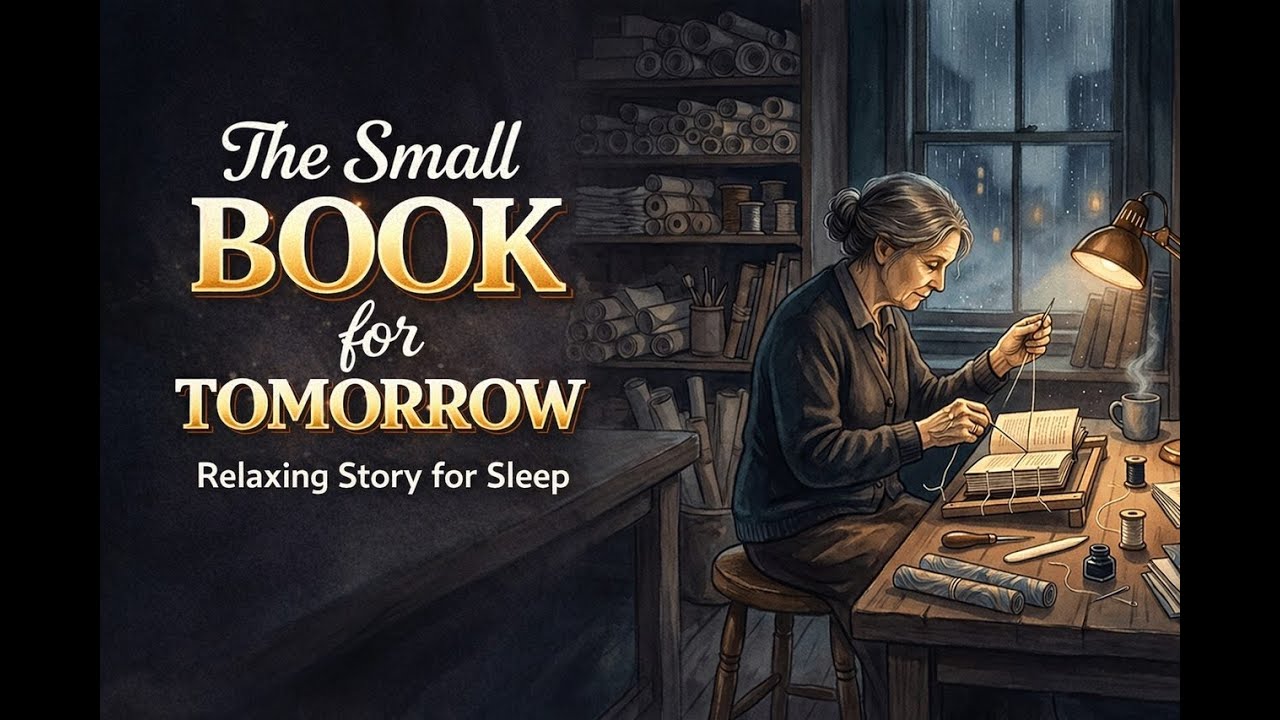 The Small Book for Tomorrow | Calming Bookbinding Bedtime Story for Sleep