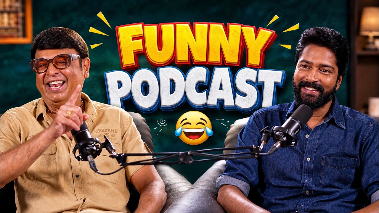 NARESH &times; ALLARI NARESH FUNNY PODCAST | Ramba Oorvasi Menaka | Allari Naresh | Surbhi | Chandra Mohan