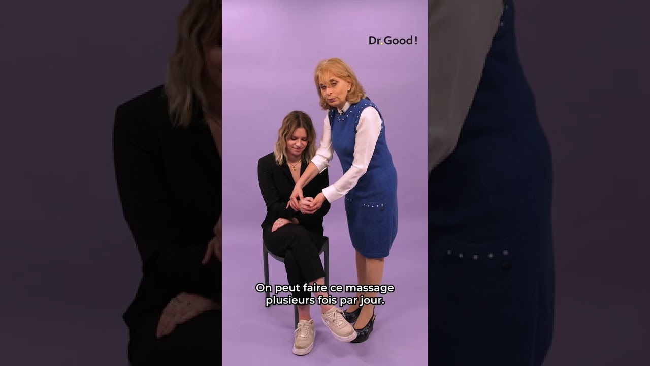 Un geste pour soulager le mal de tête 