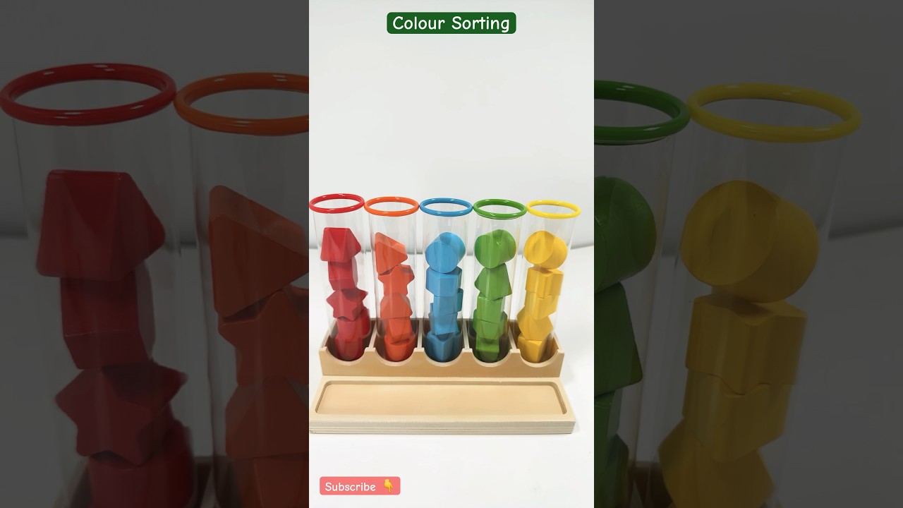 Colour Sorting | Science Lab | Toys | Educational Activities for Toddlers
