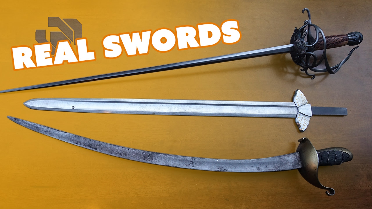 Prop Swords vs Real Swords with Chris Menges - Prop: Shop