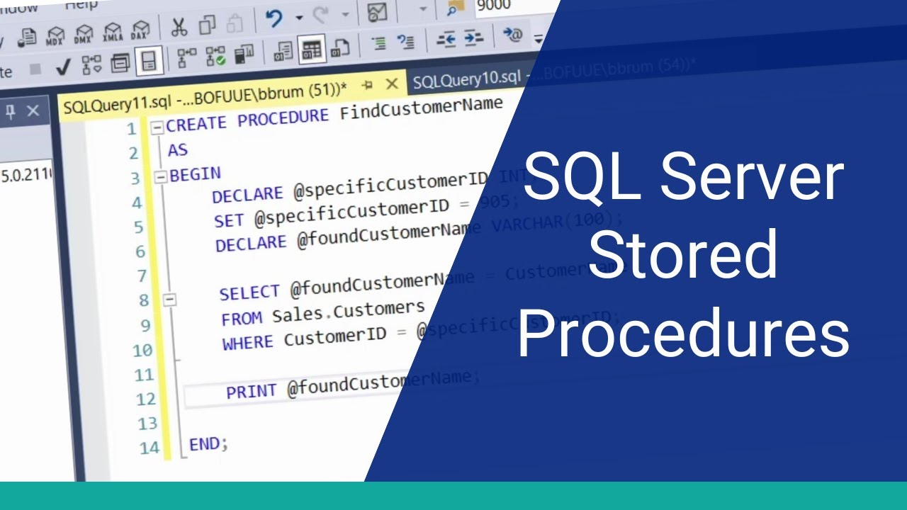 Хранимая процедура SQL Server — как это сделать