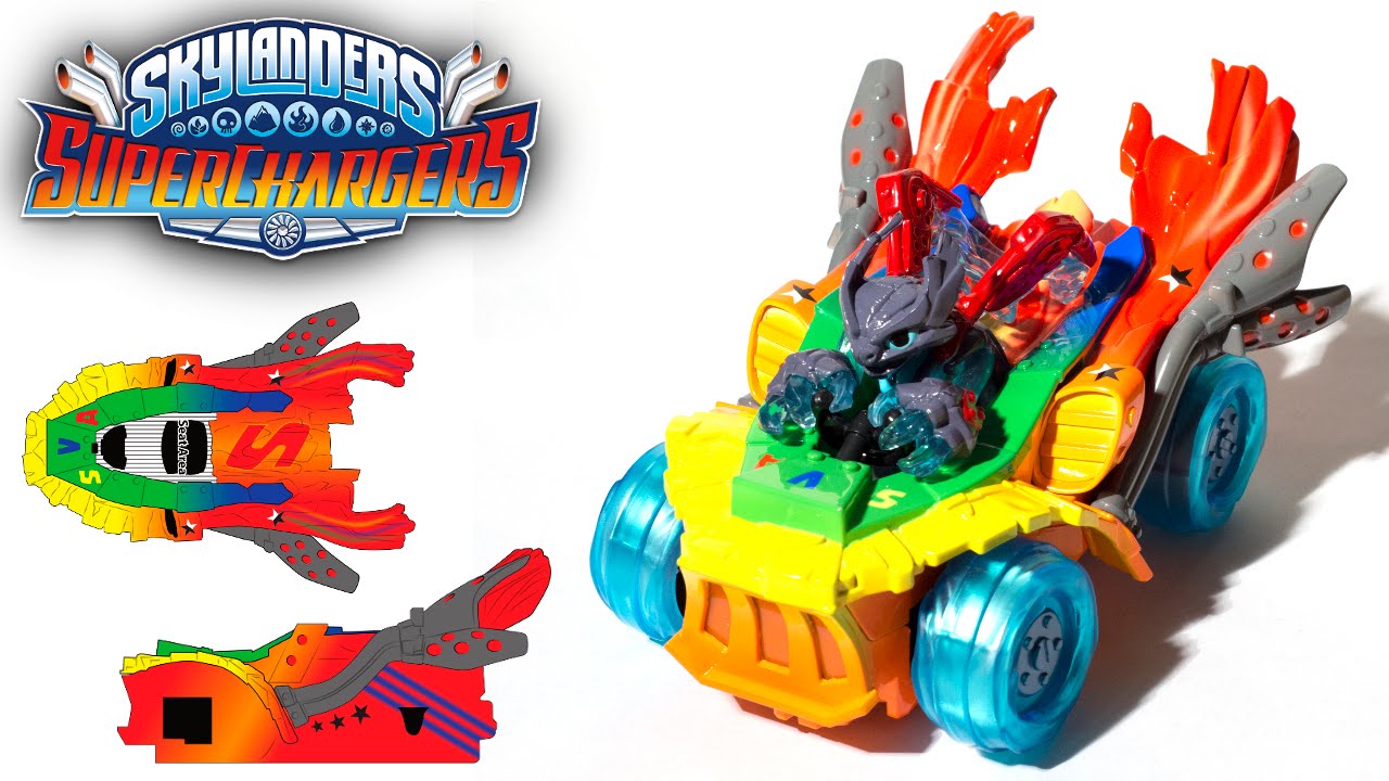 New Special Skylanders - F1 & Top Gear Stars' Supercharger Variants for Make a Wish Charity