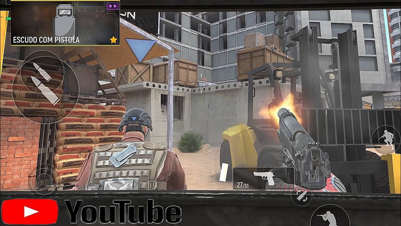 ESCUDO COM PISTOLA | FULL | MODERN OPS
