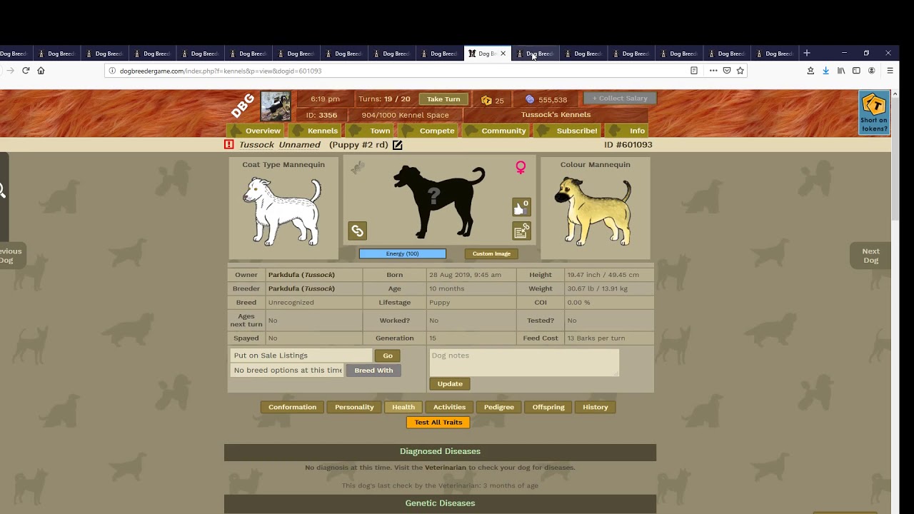 How I breed Dog Breeder Game ep4