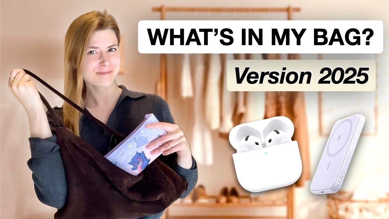 WHAT'S IN MY BAG - en 2025 !