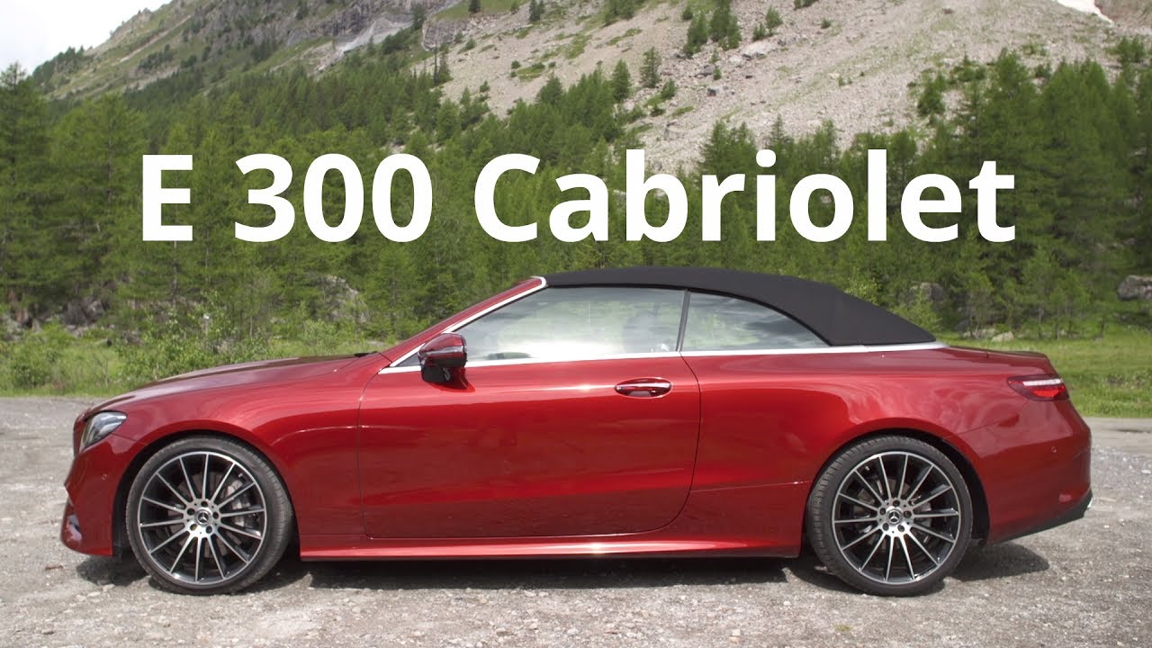 Mercedes E 300 Cabriolet, Color: Designo hyacinth red metallic