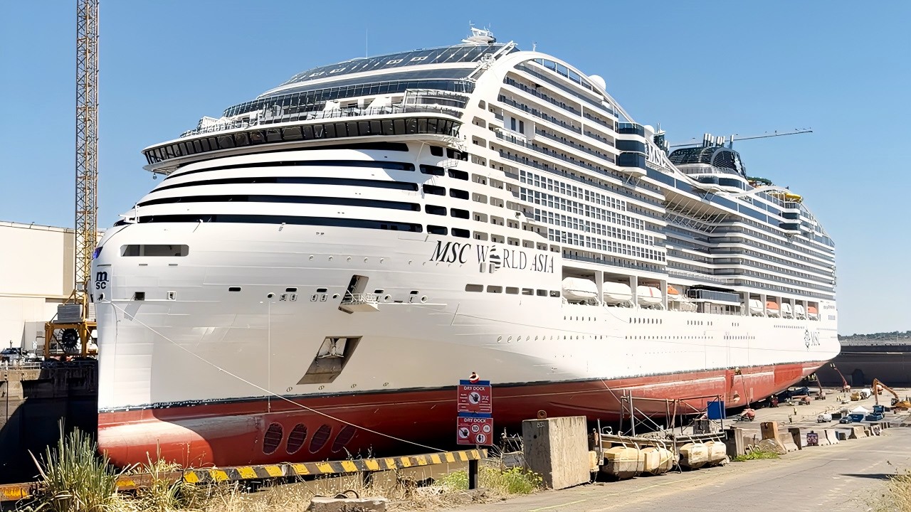 Обзор лайнера MSC World Asia | Новый круизный лайнер, который спустят на воду в декабре 2026 года