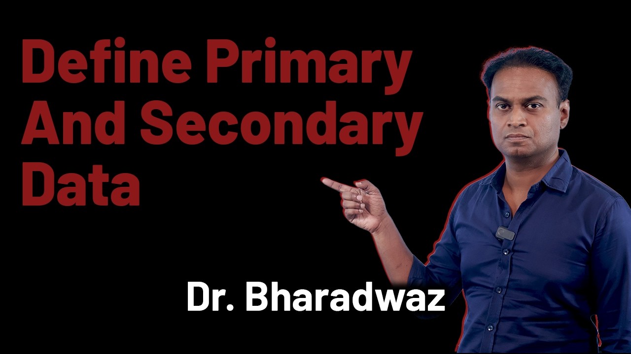 1.3.10.2 - Define Primary and Secondary Data. | Homeopraxis Academy