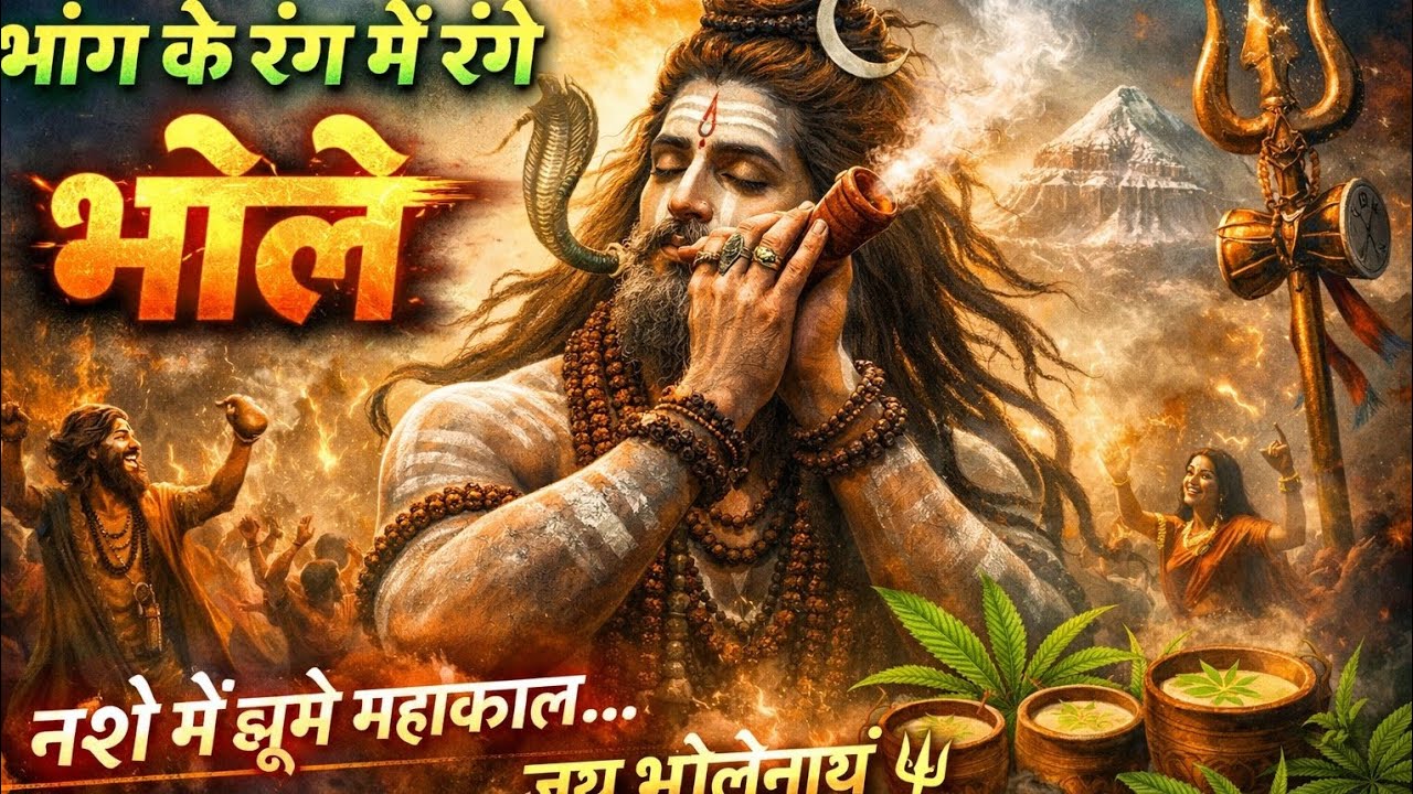 भांग के रंग में रंगे भोलेनाथ | New Bhakti Song 2026 | Bholenath Bhola Song @TotkaJunction 