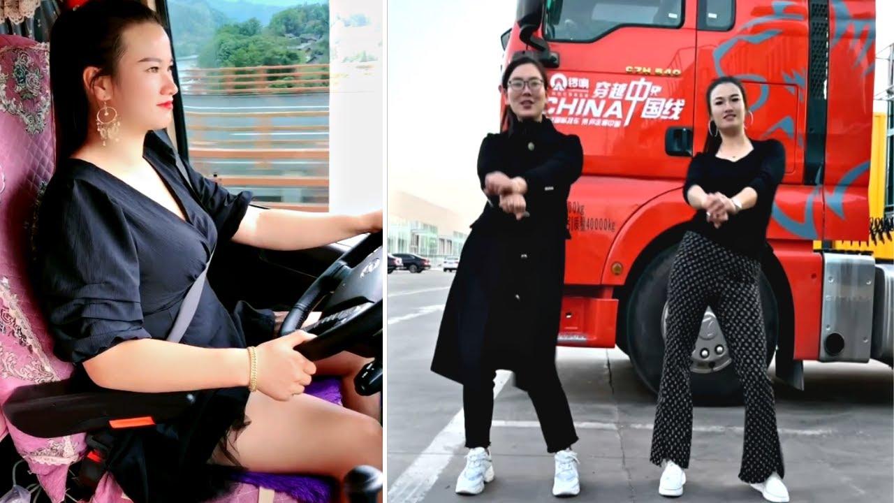 Yaping, beautiful lady truck driver, and her weight loss journey as a driver