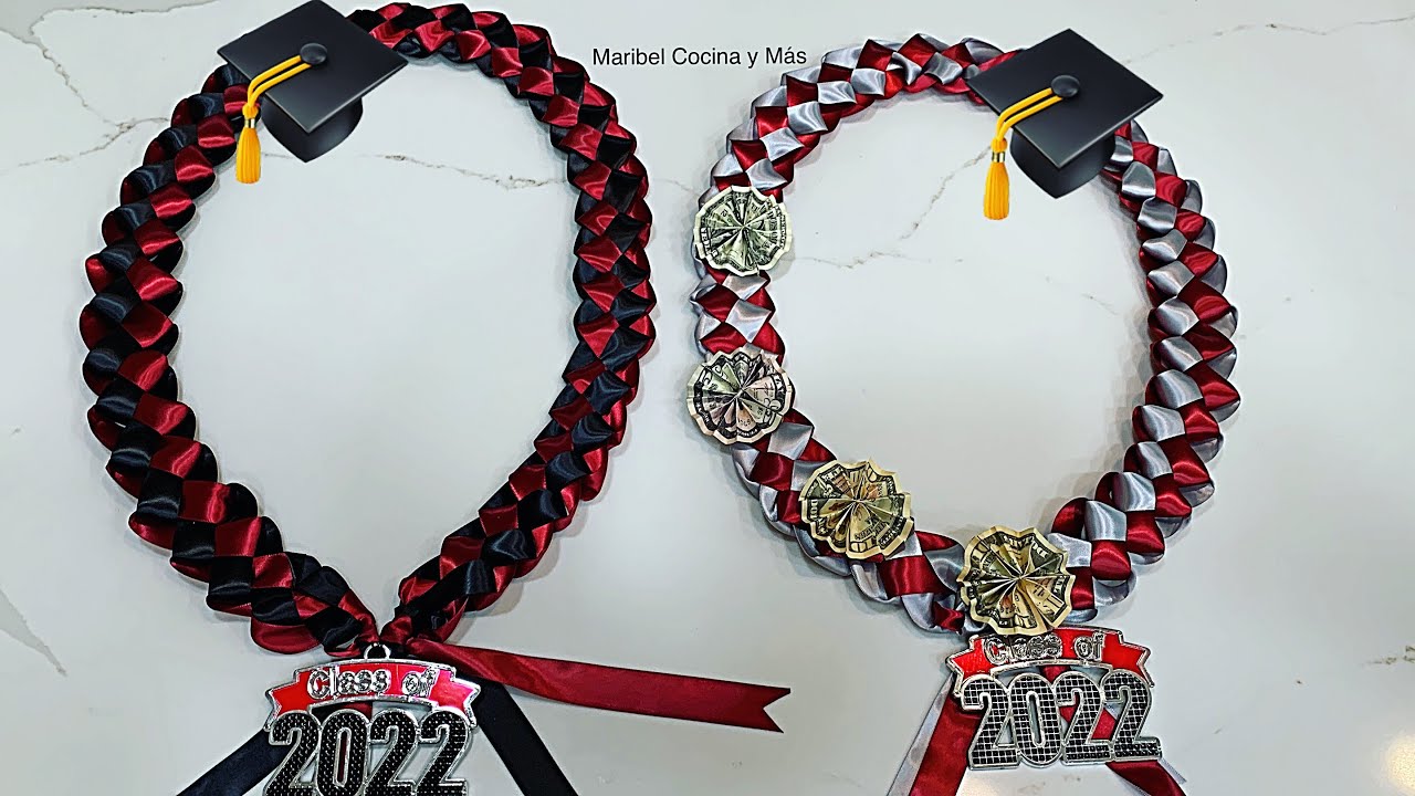 COLLARES PARA GRADUACIÓN 👨‍🎓 GRADUATION LEIS / Yo te guío como hacerlo!