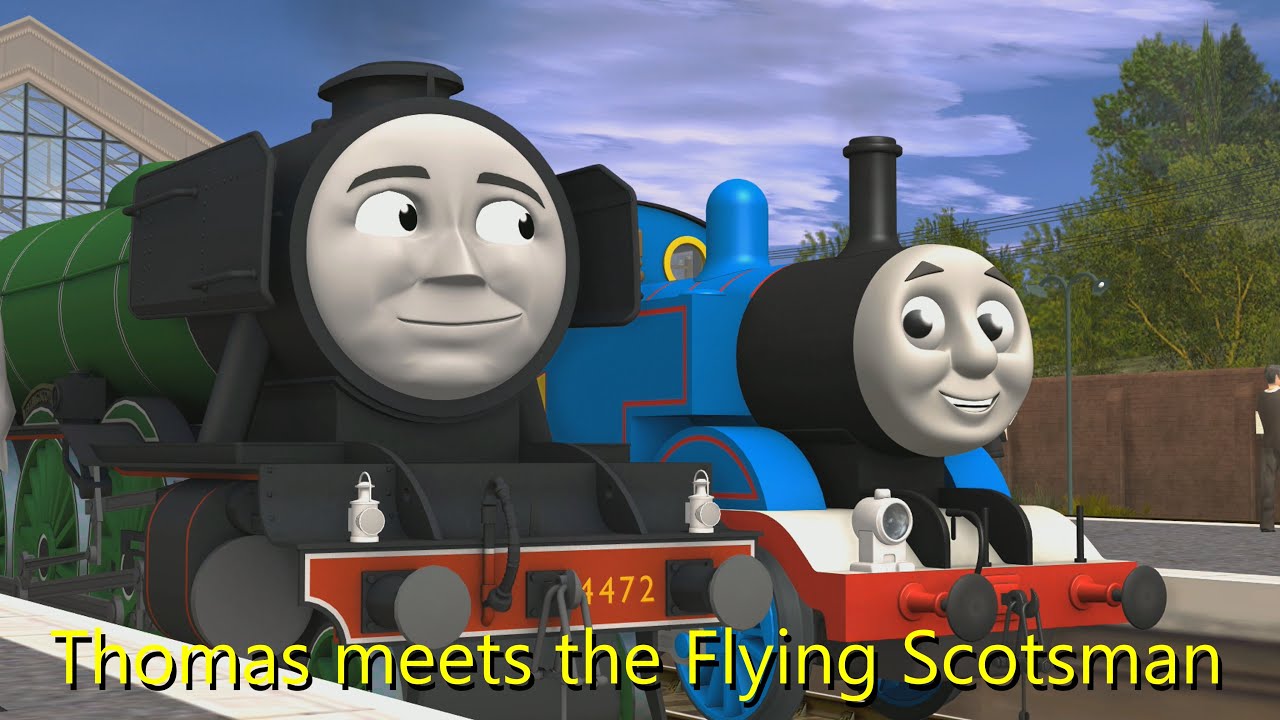 The Great Race - Thomas meets the Flying Scotsman