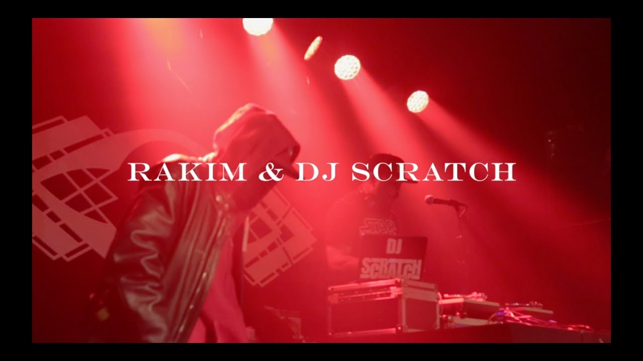 Rakim & DJ Scratch - Wonder Ballroom in Portland, OR 10/1/17